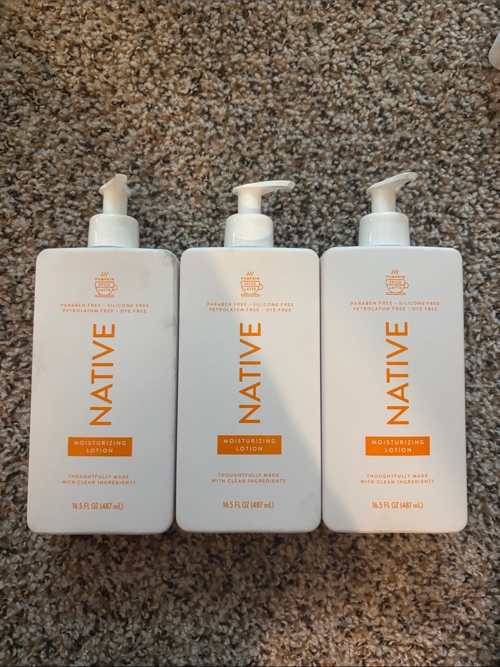 3X Native Moisturizing Lotion Pumpkin Spice Latte